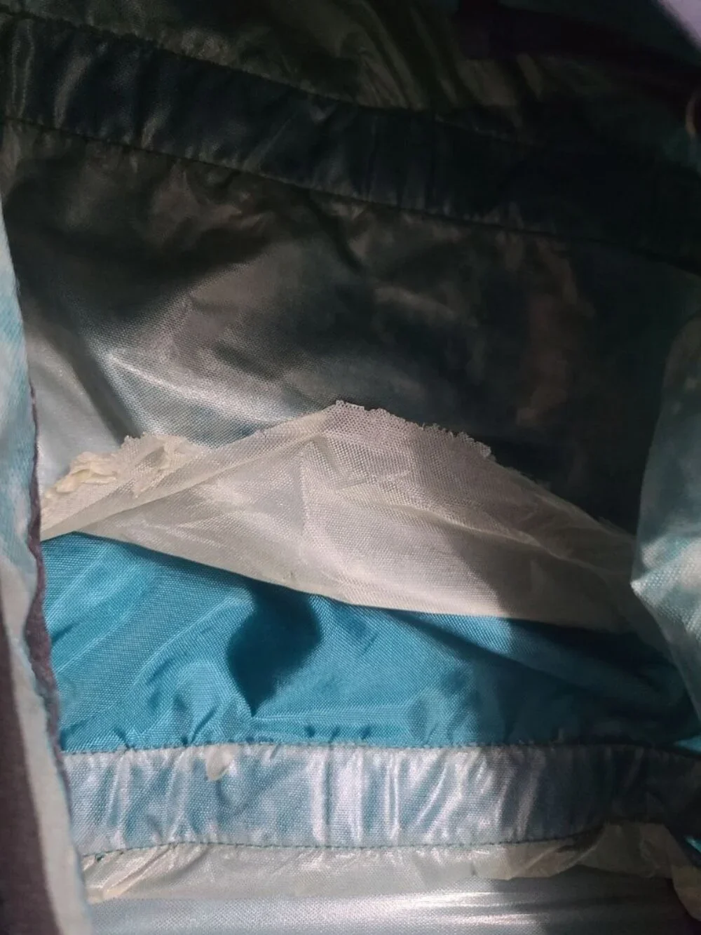 Teal Duffel Bag